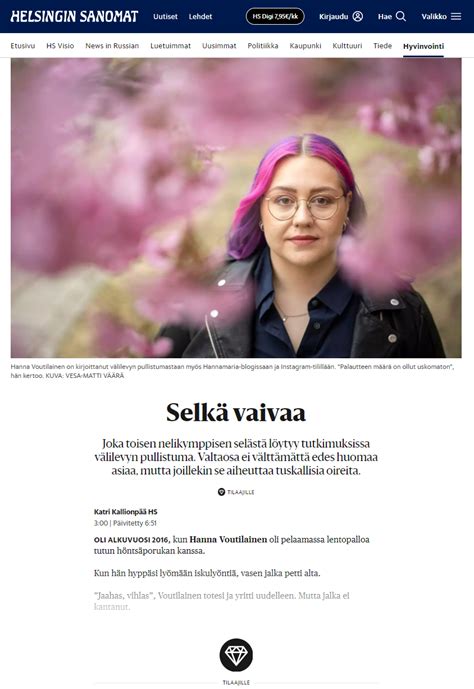 Jenni Vartiainen riitelee ja kiroilee - Kuukausiliite | HS.fi